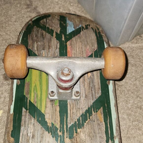 Vintage Bam Margera Element Skateboard Bullet Trucks - Picture 5 of 12